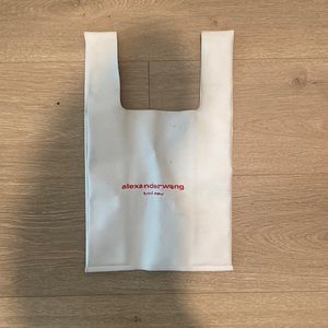Alexander Wang Shopping Bag White